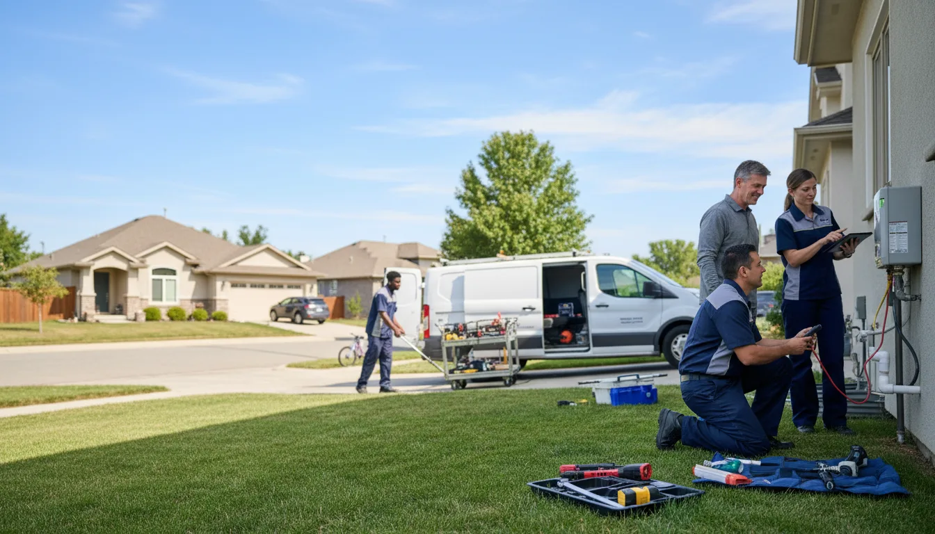 Tankless water heater service in Witter Springs, CA